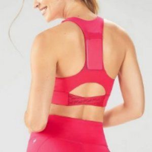 Fabletics Midi Medium Impact Sports Bra, Size Small
